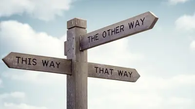 Many directions to choose from