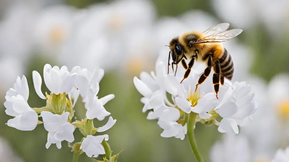 Bee in Field
